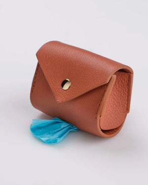 MARTIN NAPPA LEATHER | נרתיק שקיות איסוף מעור