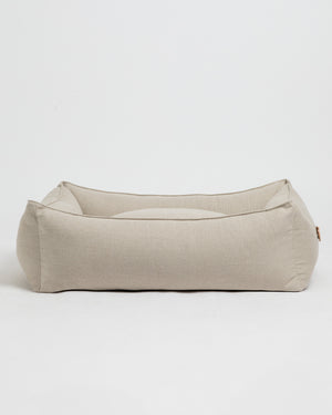 מיטה לכלב מפשתן טהור | EDWARD PURE LINEN DOG BED