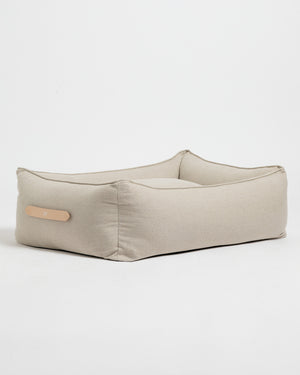 מיטה לכלב מפשתן טהור | EDWARD PURE LINEN DOG BED