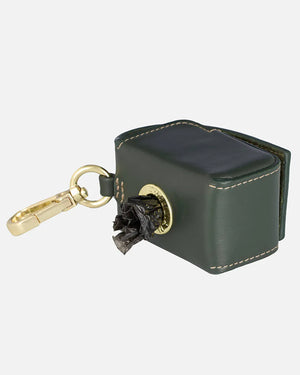 Luxe Leather Poo Bag Holder | נרתיק שקיות איסוף מעור