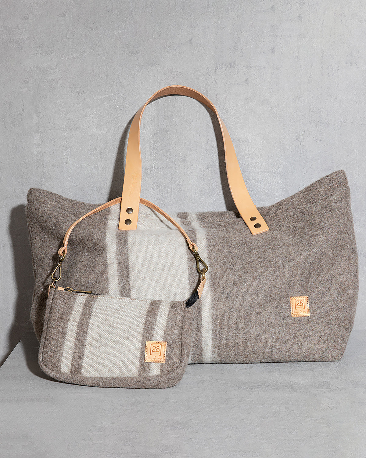 INGE RECYCLED WOOL BAG | תיק לכלבים ולאנשים