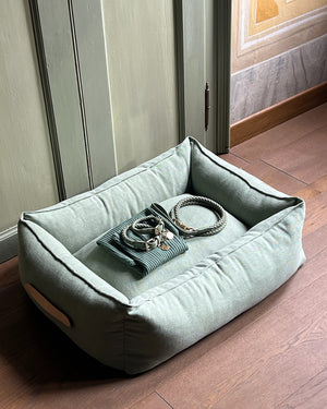 מיטה לכלב מפשתן טהור | EDWARD PURE LINEN DOG BED