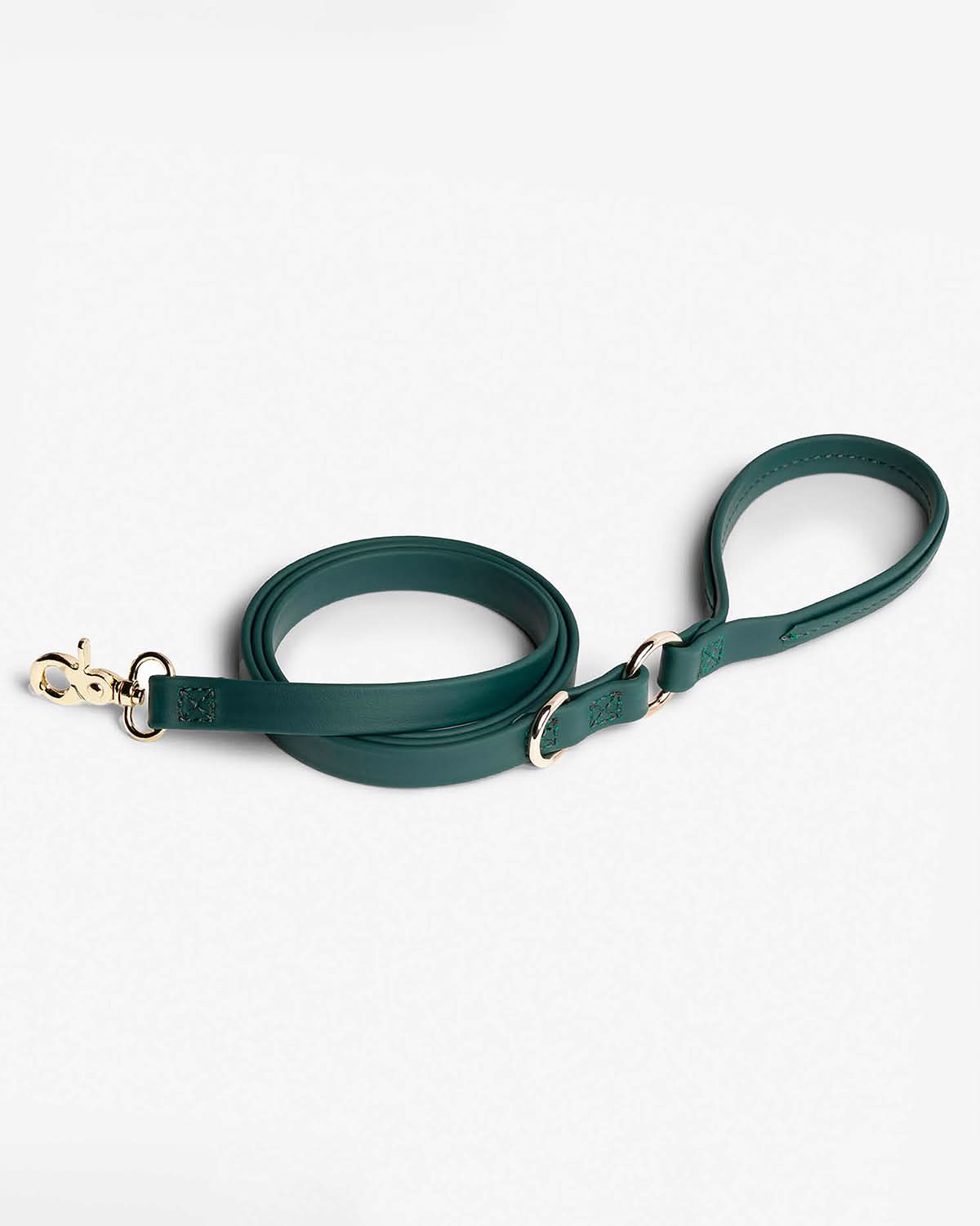 סט רצועה וקולר משובץ אבן קריסטל | Crystal Walk Set For Dogs