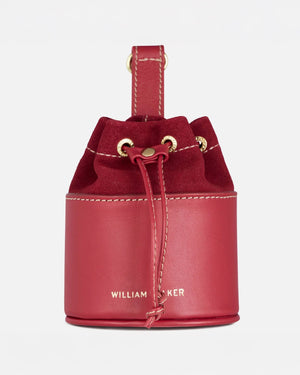 Luxe Suede Leather Treat Bag | נרתיק חטיפים מעור