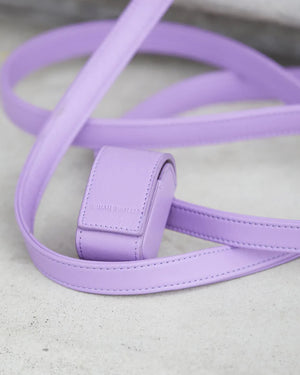 Plain Leather Poo Bag Holder | נרתיק שקיות איסוף מעור