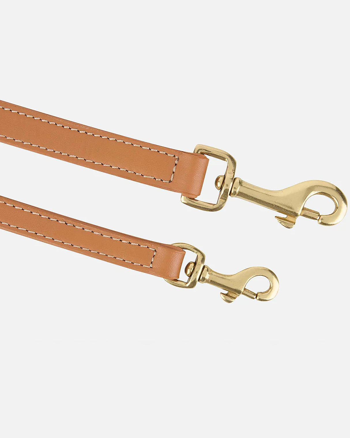 Luxe Smooth Leather Dog Leash | רצועת עור נאפה ארוכה ומתכווננת לכלב