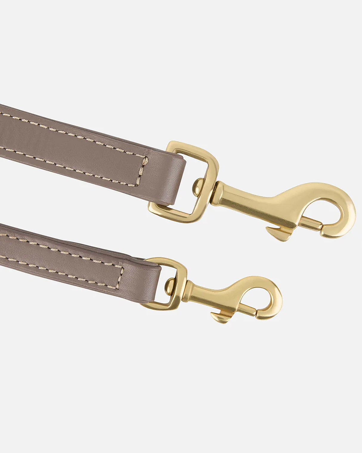 Luxe Smooth Leather Dog Leash | רצועת עור נאפה ארוכה ומתכווננת לכלב