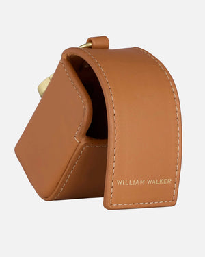 Luxe Nappa Smooth Leather Poo Bag Holder | נרתיק שקיות איסוף מעור נאפה