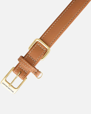 Luxe Smooth Leather Dog Collar | קולר עור נאפה לכלב