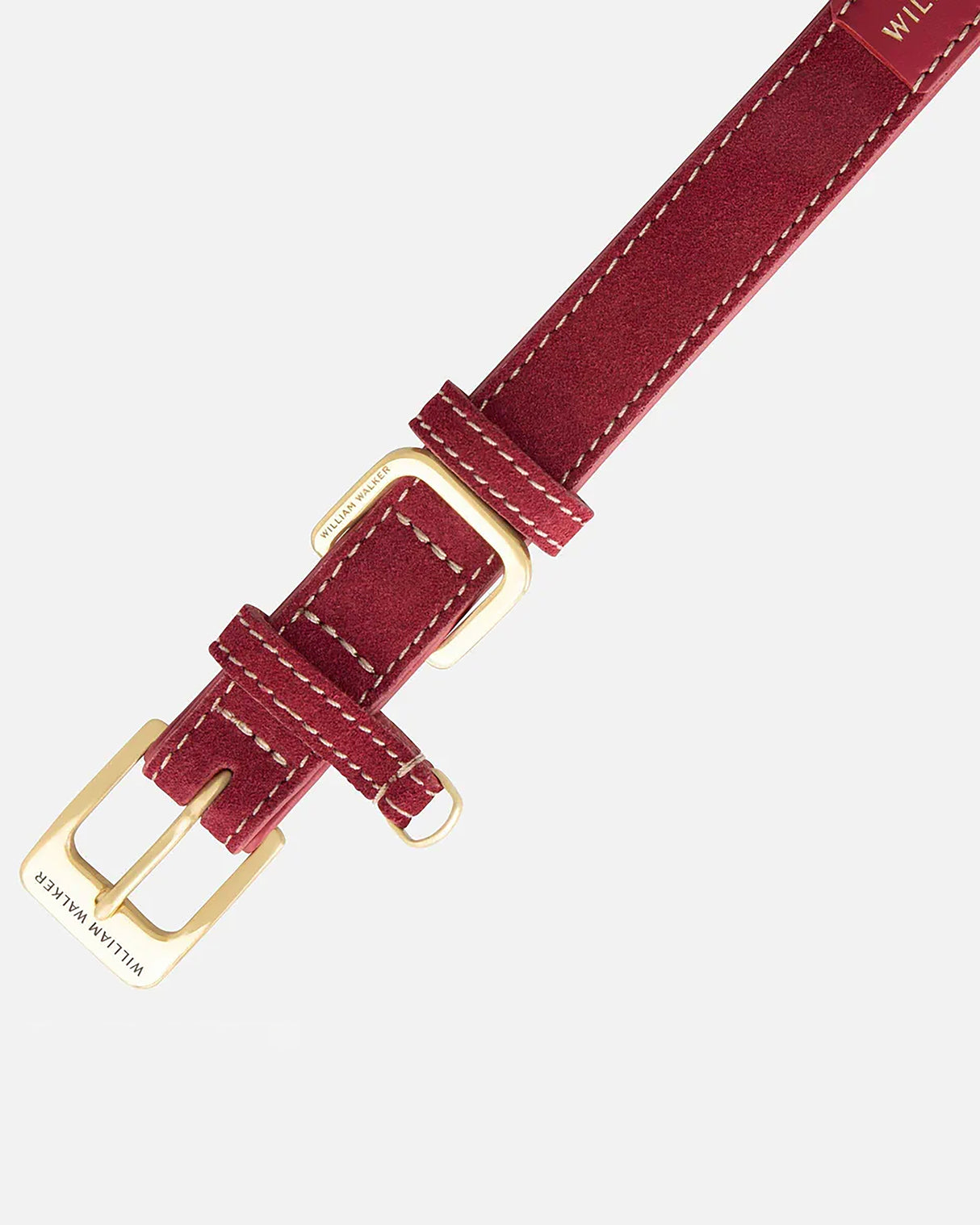Luxe Suede Leather Dog Collar | קולר עור זמש לכלב