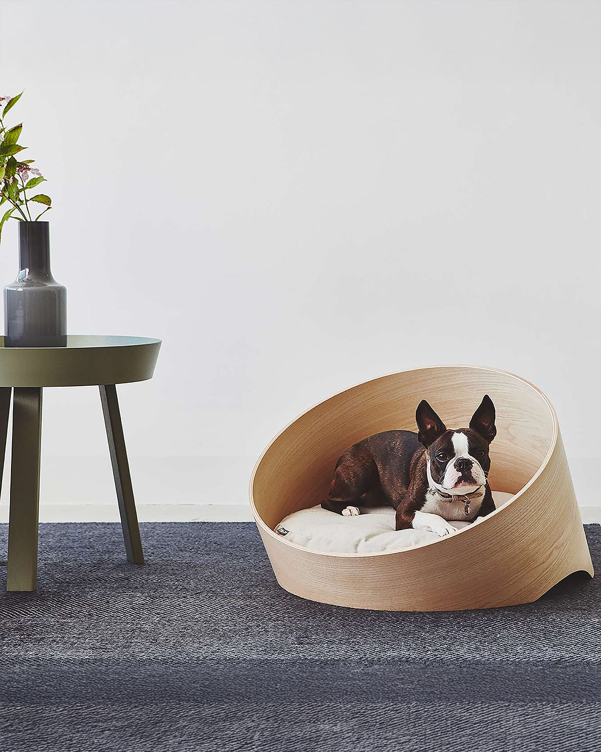 COVO DOG CAVE BED | מיטת עץ לכלב