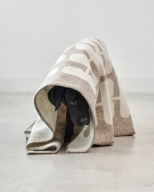 FLORA DOG WOOL BLANKET | שמיכה לכלב