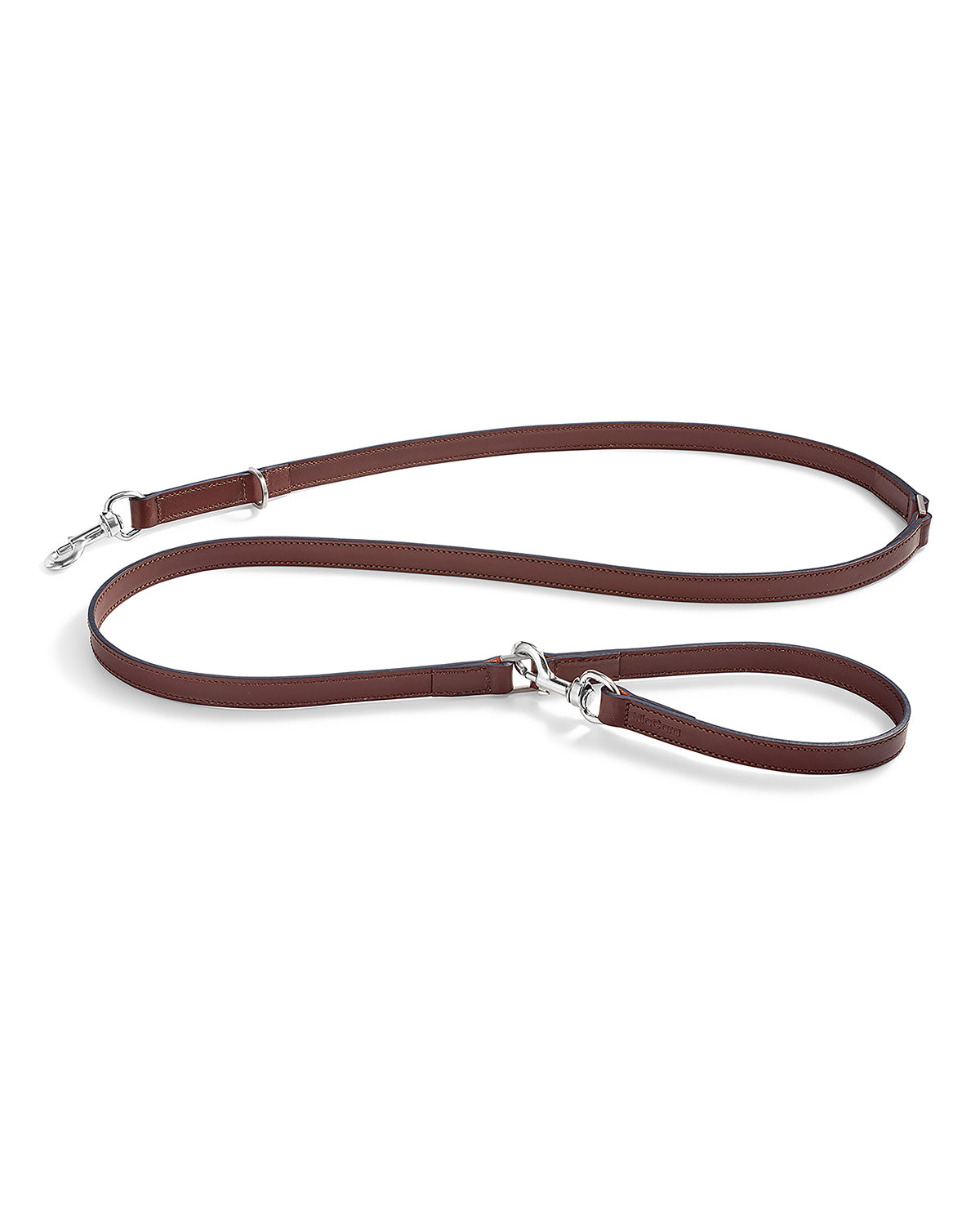 BERGAMO COWHIDE LEATHER LEAD | רצועה מתכווננת לכלב