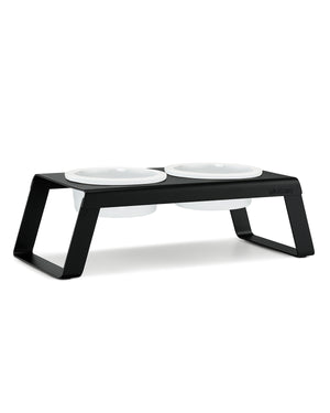 DESCO ALU PORCELAIN | מעמד קערות מוגבה לכלב