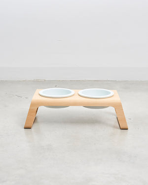 DESCO WOOD PORCELAIN | מעמד קערות מוגבה לכלב