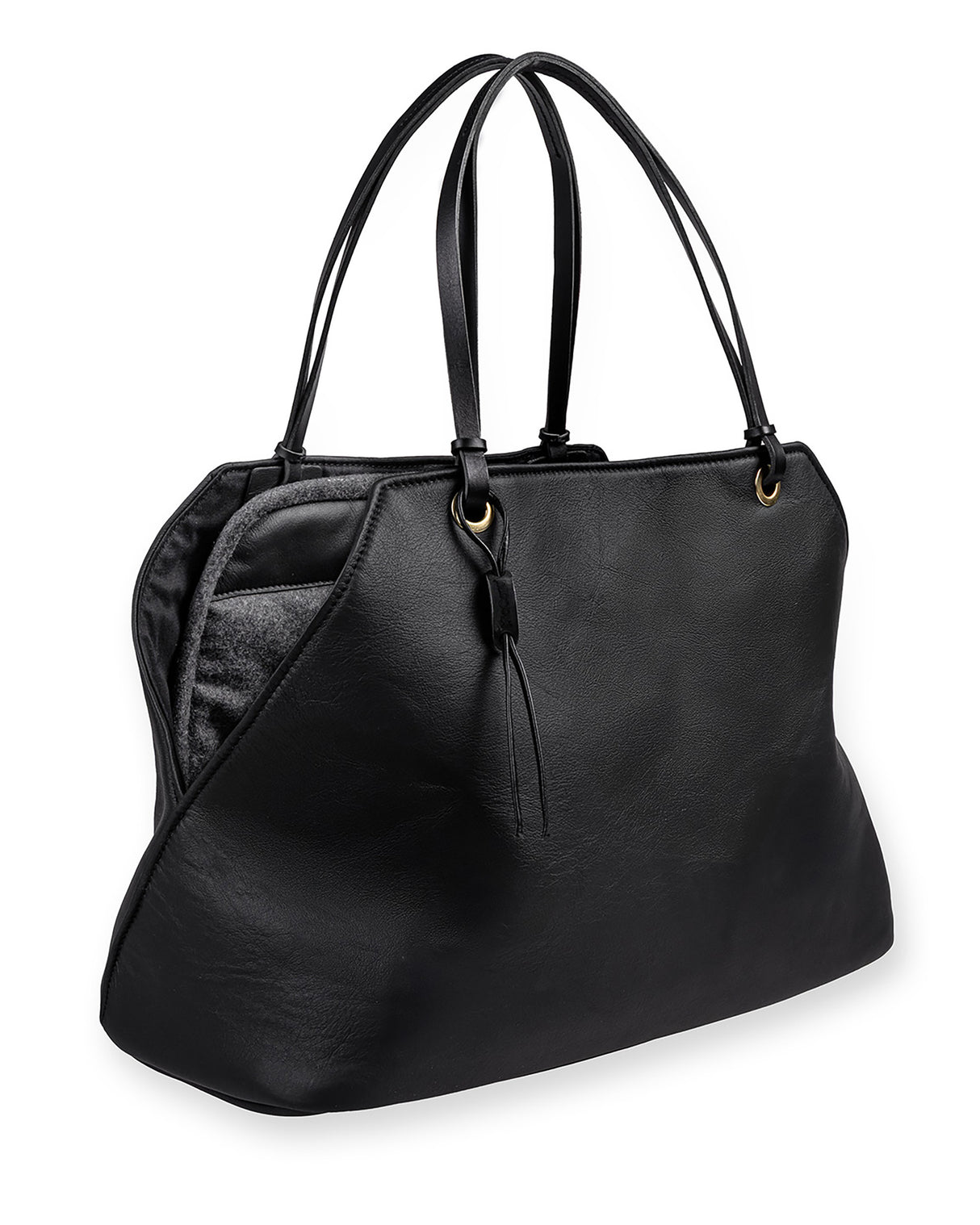 תיק נשיאה לכלב מעור אלגנטי | Borsa Dog Leather Carrier Bag