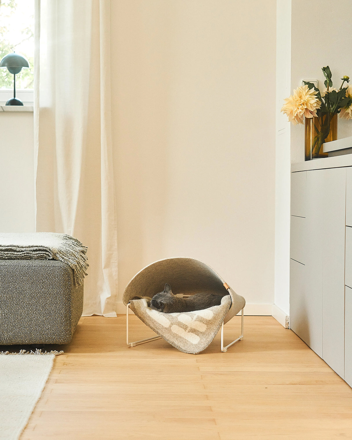 FLORA CAT WOOL BLANKET | שמיכה לחתול