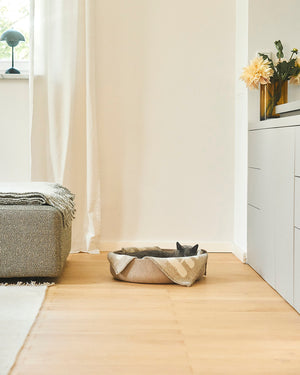 שמיכה צמר מפנקת לחתול | FLORA CAT WOOL BLANKET