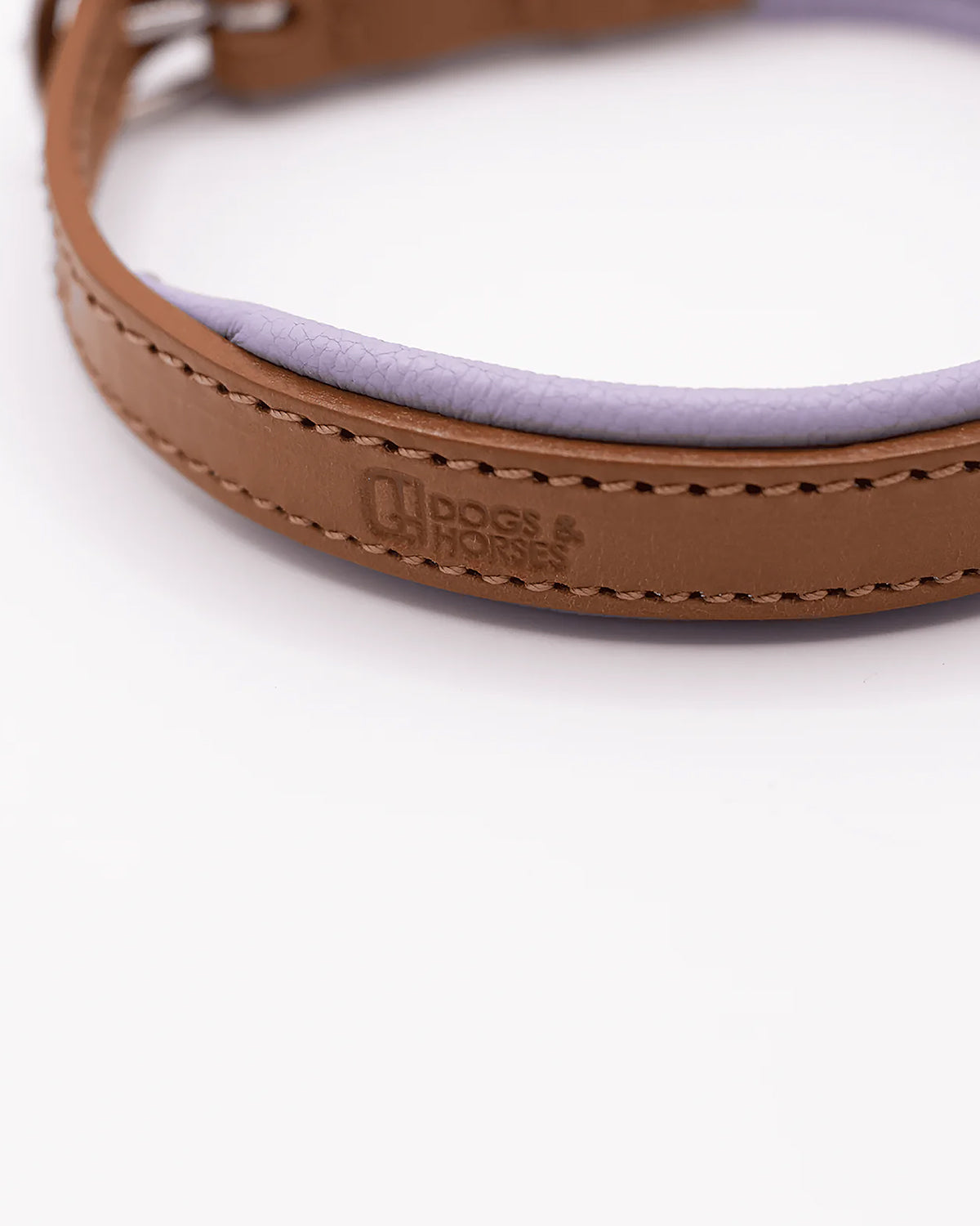 PADDED SOFT LEATHER COLLAR | קולר עור מרופד לכלב