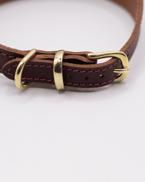 HOUND LEATHER COLLAR | קולר מעור לכלב