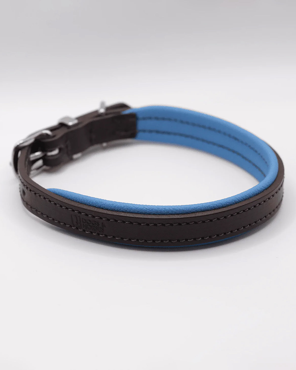 PADDED SOFT LEATHER COLLAR | קולר עור מרופד לכלב