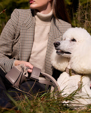 Luxe Nappa Smooth Leather Treat Bag | נרתיק חטיפים לכלבים מעור נאפה