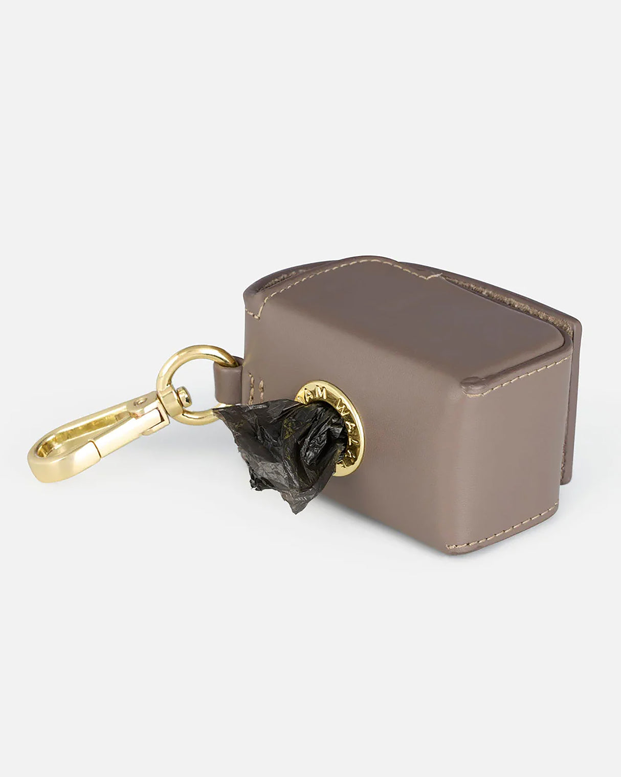 Luxe Nappa Smooth Leather Poo Bag Holder | נרתיק שקיות איסוף מעור נאפה