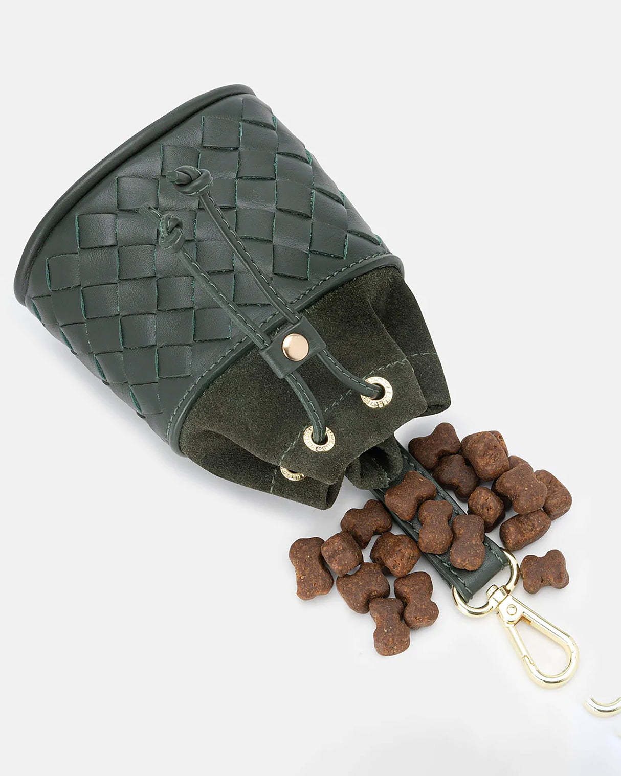 Prestige Leather Poo Treat Bag | נרתיק חטיפים מעור לכלב