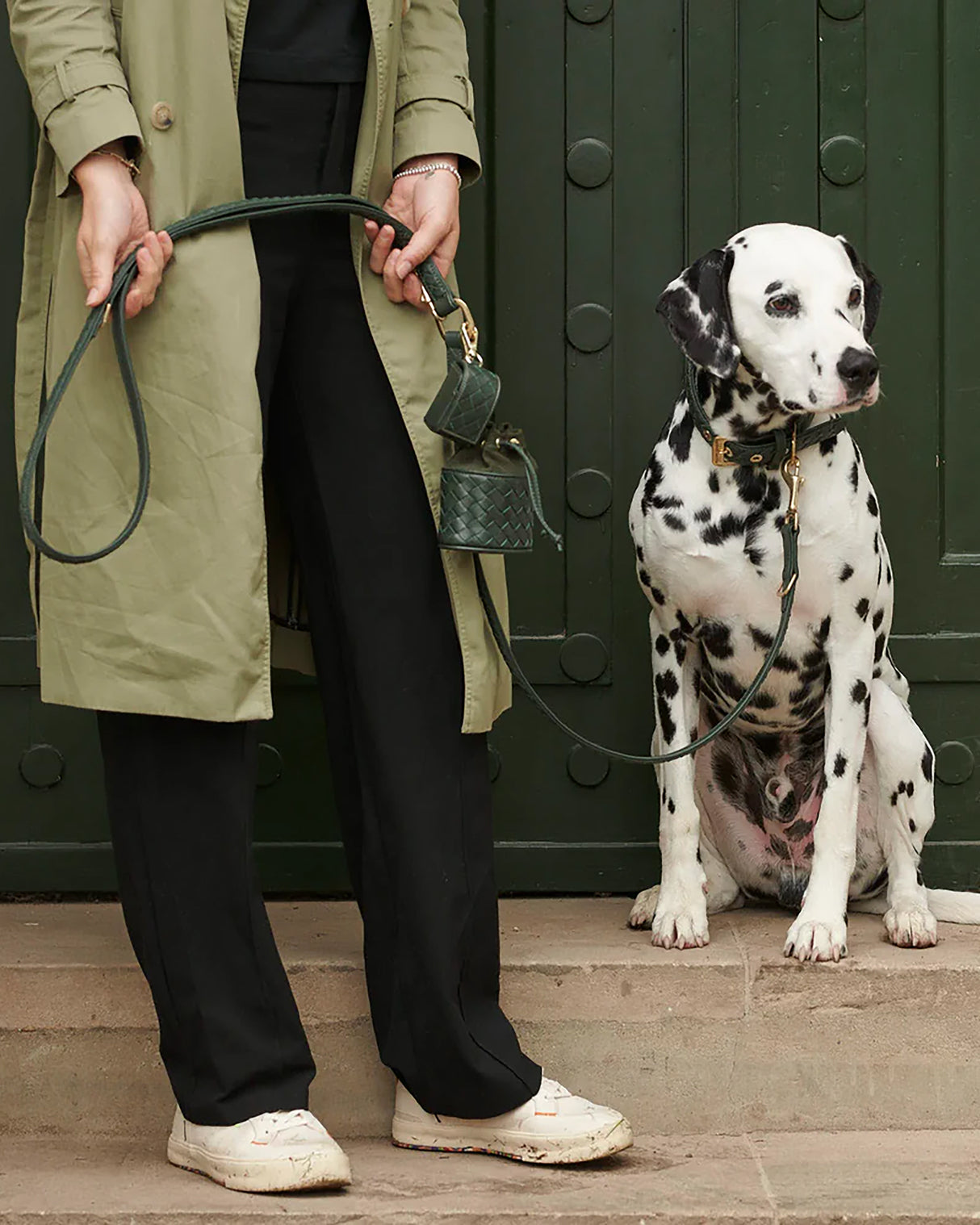 Prestige Leather Poo Treat Bag | נרתיק חטיפים מעור לכלב