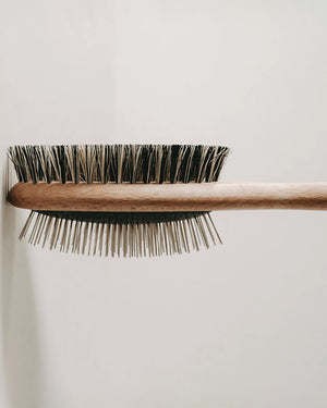 DOUBLE SIDED VEGAN BRUSH | מברשת דו צדדית לכלב