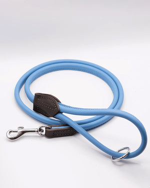 ROLLED SOFT LEATHER LEAD | רצועת עור לכלב