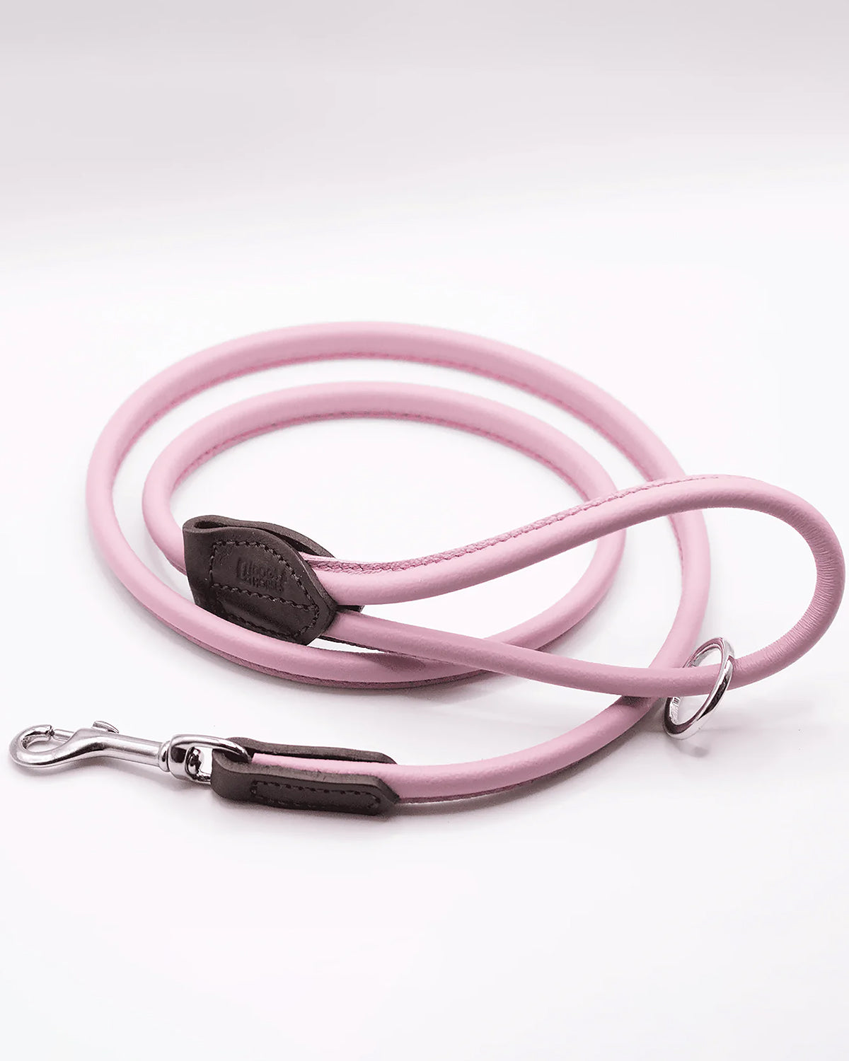 ROLLED SOFT LEATHER LEAD | רצועת עור לכלב