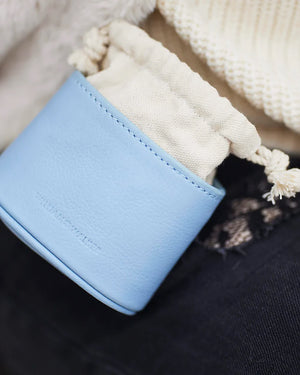 Plain Leather Treat Bag | נרתיק חטיפים מעור