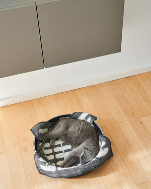 FLORA CAT WOOL BLANKET | שמיכה לחתול