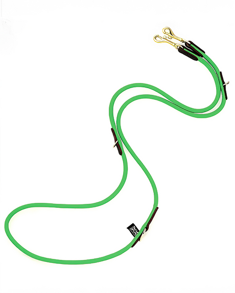 FREE-HANDS ADJUSTABLE LEATHER LEAD | רצועה מתכווננת לכלב