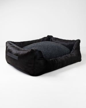 מיטת עור פרה הנרי | מיטה לכלב