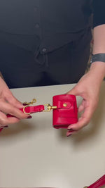 MARTIN NAPPA LEATHER | נרתיק שקיות איסוף מעור