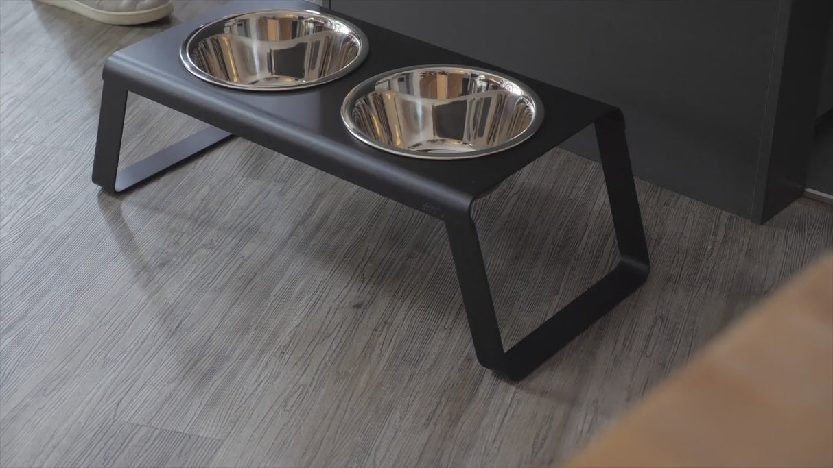 DESCO ALU  | מעמד קערות מוגבה לכלב