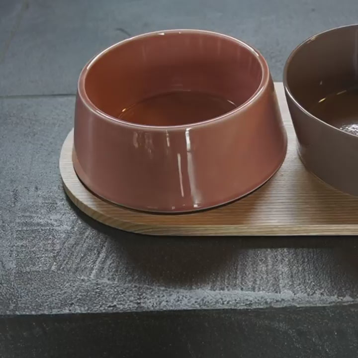 DOPPIO DOG BOWLS SET | סט קערות לכלב