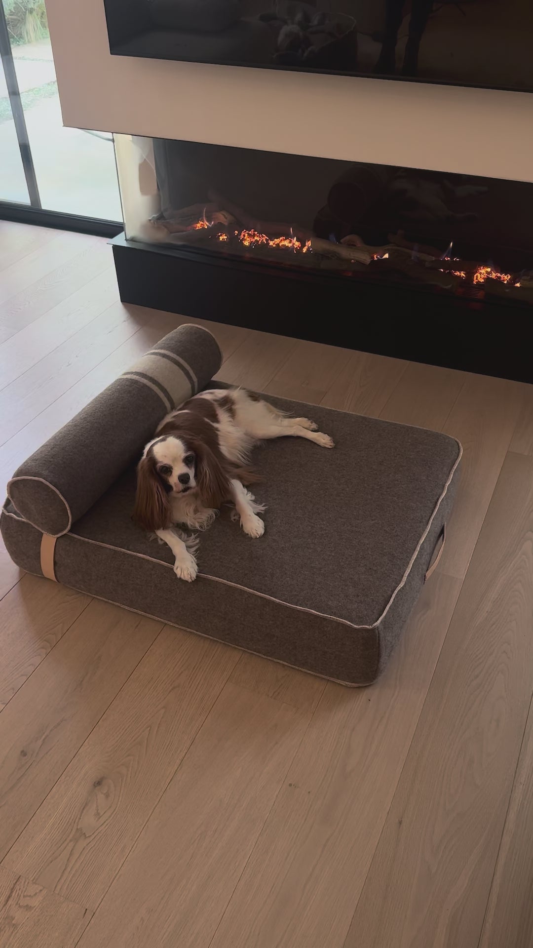 GIAMPAOLO RECYCLED WOOL DOG LOUNGE BED | מיטת לאונג׳ לכלב