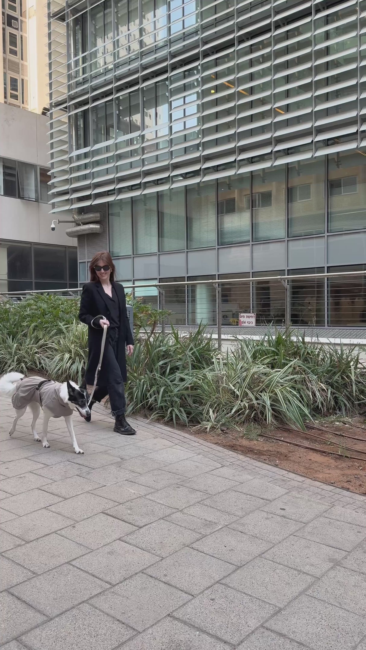 VALENTINA DOG RAINCOAT | מעיל גשם ורוח לכלב