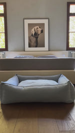 מיטה לכלב מפשתן טהור | EDWARD PURE LINEN DOG BED
