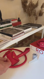 MARTIN NAPPA LEATHER | נרתיק שקיות איסוף מעור