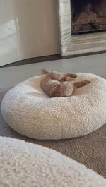 FULVIO BOUCLÉ WOOL BED | מיטת פוף לכלב