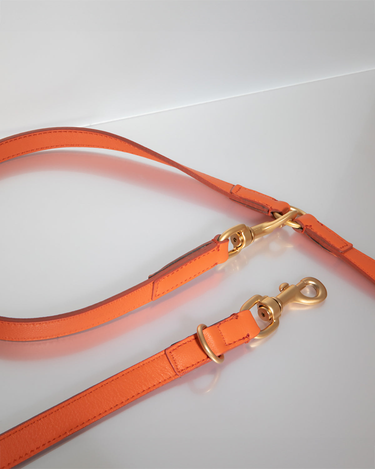 MARIO ADJUSTABLE LEATHER LEAD | רצועת עור מתכווננת לכלב