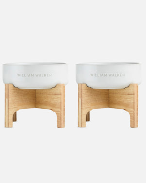 Elevated Dog Bowls Set | סט קערות לאכילה מוגבהת לכלב